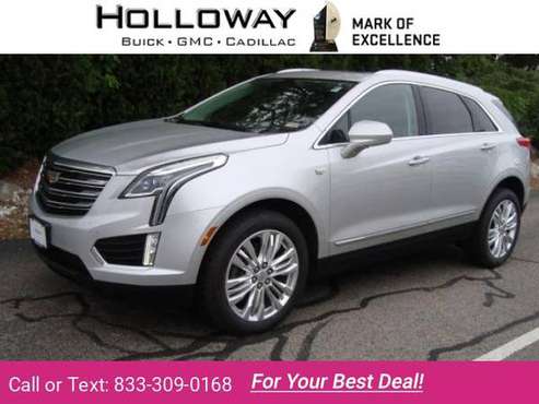 2018 Caddy Cadillac XT5 Premium Luxury AWD suv Silver for sale in Portsmouth, NH