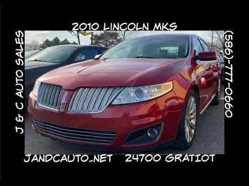 2010 Lincoln MKS 3.7L FWD - cars & trucks - by dealer - vehicle... for sale in Eastpointe, MI