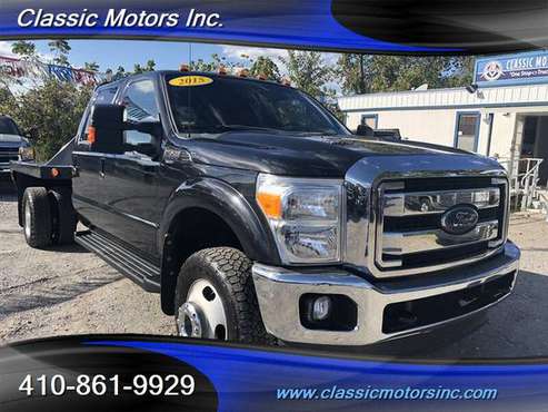 2015 Ford F-350 Crew Cab Lariat 4X4 Flat Bed_DRW LOADED!!! for sale in Westminster, DE