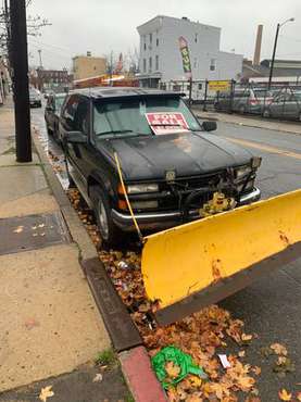 Chevy snow plow and salter - cars & trucks - by owner - vehicle... for sale in Bayonne, NJ