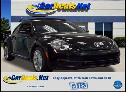 2013 Volkswagen VW Beetle 2.5L PZEV - Guaranteed Approval! - (? NO -... for sale in Plano, TX
