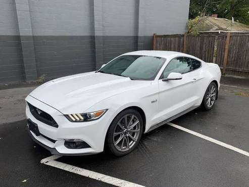 White 2015 Ford Mustang GT Premium 2dr Fastback for sale in Lynnwood, WA
