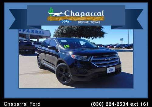 2018 Ford Edge Se (*Mileage: 33,929!) - cars & trucks - by dealer -... for sale in Devine, TX
