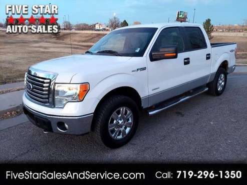 2011 Ford F-150 XLT Crew Cab 4x4 EcoBoost - cars & trucks - by... for sale in Pueblo, CO
