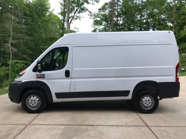 2018 RAM ProMaster 1500 High Roof Cargo Van White 62k mi - cars & for sale in Monroe, NC – photo 4