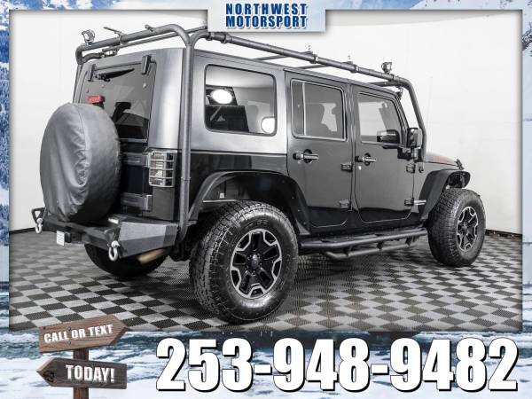 2009 *Jeep Wrangler* Unlimited Rubicon 4x4 - cars & trucks - by... for sale in PUYALLUP, WA – photo 5