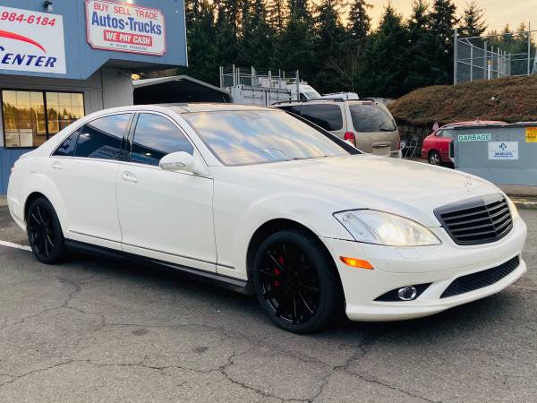 2007 MERCEDES-BENZ S550 / Pristine Condition / Pearl White / LOADED... for sale in Vancouver, OR – photo 3