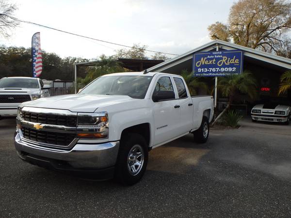 4WD SILVERADO 2016 CHEVY LS DOUBLECAB 5 3L 112K MILES - cars & for sale in TAMPA, FL