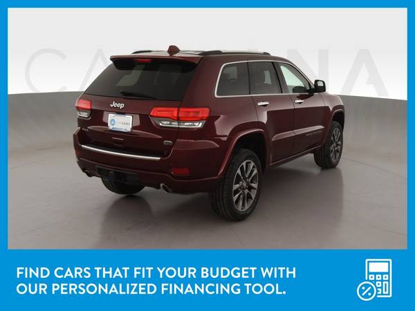 2017 Jeep Grand Cherokee Overland Sport Utility 4D suv Burgundy for sale in Dade City, FL – photo 8