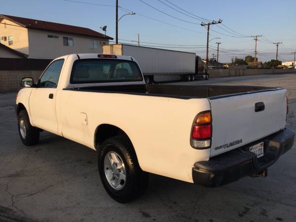 2002 TOYOTA TRUCK TUNDRA V6 WHITE LONGBED 91KMI RUNS EXCE CLEAN TITLE for sale in Westminster, CA – photo 7