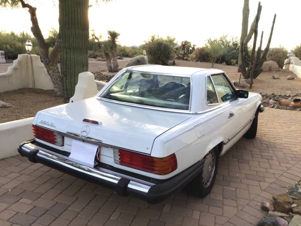 Mercedes-Benz 560SL - cars & trucks - by owner - vehicle automotive... for sale in Rio Verde, AZ – photo 2