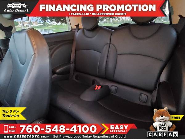 2012 Mini *Cooper* *Hardtop* Only $127/mo! Easy Financing! - cars &... for sale in Palm Desert , CA – photo 9