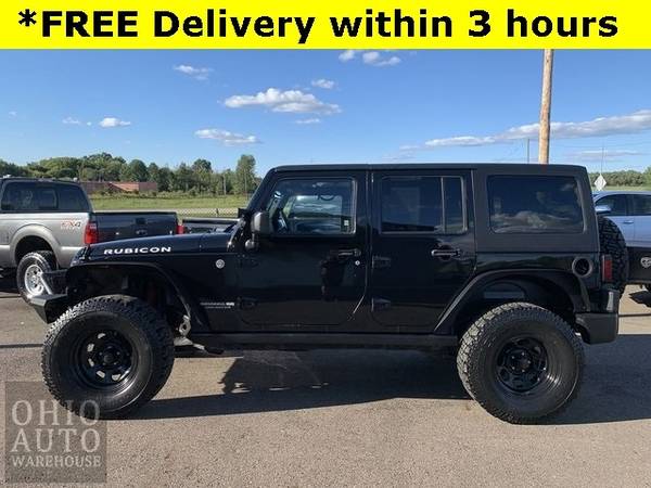 2013 Jeep Wrangler Unlimited Unlimited Rubicon 4x4 LIFTED 6-Speed V6... for sale in Canton, WV – photo 5