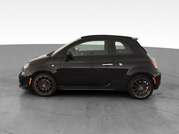 2015 FIAT 500 Abarth Cabrio Cabriolet 2D Convertible Black - FINANCE... for sale in Long Beach, CA – photo 5