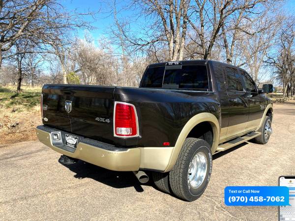 2017 RAM 3500 Laramie Longhorn 4x4 Mega Cab 64 Box - CALL/TEXT for sale in Sterling, CO – photo 7