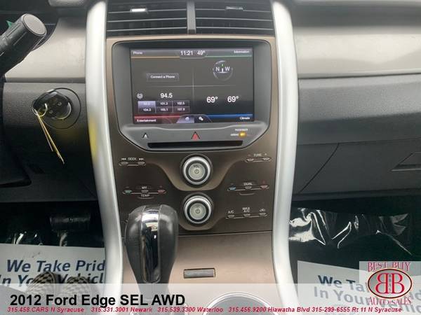 2012 FORD EDGE SEL AWD! LOADED! REMOTE START! PANO-SUNROOFS! FINANCING for sale in Syracuse, NY – photo 22