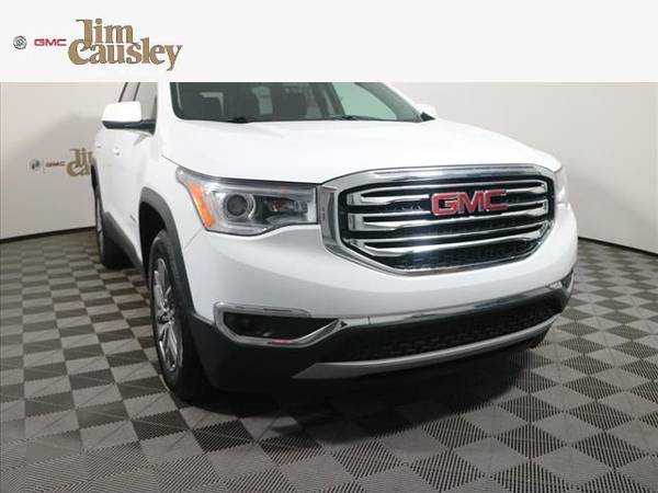 2019 GMC Acadia SUV SLE-2 - GMC White - - by dealer for sale in Clinton Township, MI – photo 2