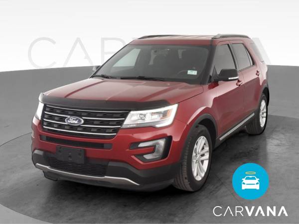 2017 Ford Explorer XLT Sport Utility 4D suv Red - FINANCE ONLINE -... for sale in Colorado Springs, CO