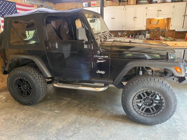 1999 Jeep Wrangler TJ - cars & trucks - by owner - vehicle... for sale in Dearing, AL – photo 2