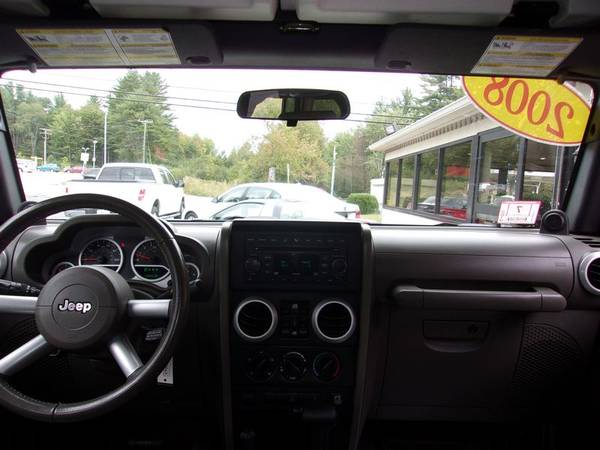 2008 Jeep Wrangler Unlimited Sahara 4x4, 127k Miles, Auto, Green, Nice for sale in Franklin, VT – photo 13