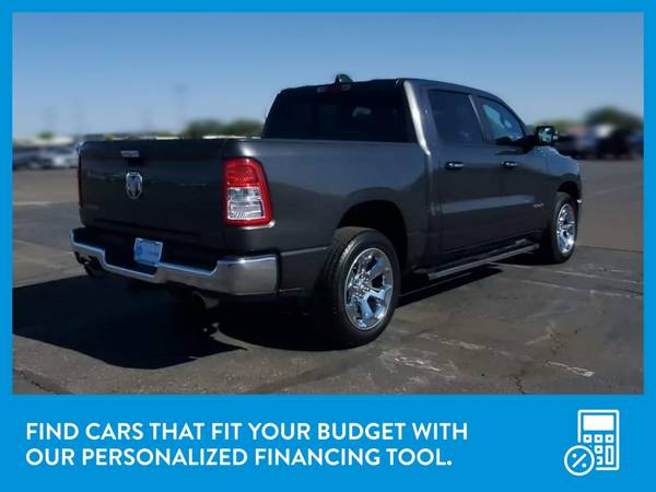 2019 Ram 1500 Crew Cab Big Horn Pickup 4D 5 1/2 ft pickup Gray for sale in Yuba City, CA – photo 8