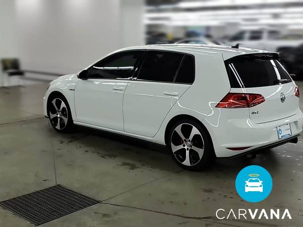 2017 VW Volkswagen Golf GTI S Hatchback Sedan 4D sedan White -... for sale in Lynchburg, VA – photo 7