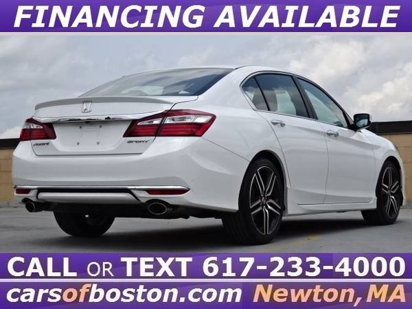 2017 HONDA ACCORD SPORT SENSING ONE OWNER 58k MILES WHITE ↑ GREAT DEAL for sale in Newton, MA – photo 9