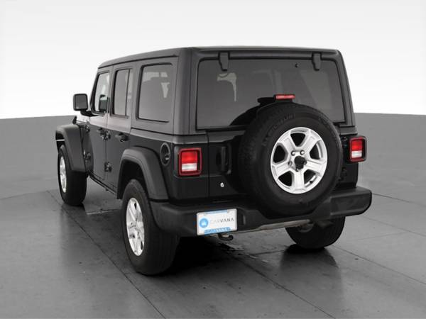 2020 Jeep Wrangler Unlimited Sport S Sport Utility 4D suv Black - -... for sale in Asheville, NC – photo 8