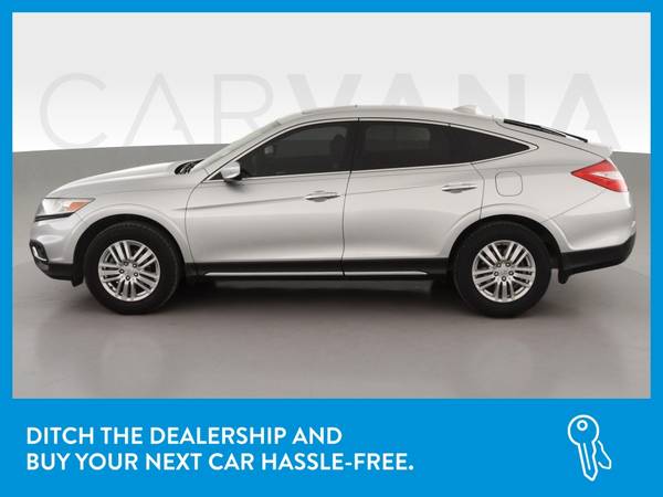 2013 Honda Crosstour EX-L Sport Utility 4D hatchback Silver for sale in Worcester, MA – photo 4