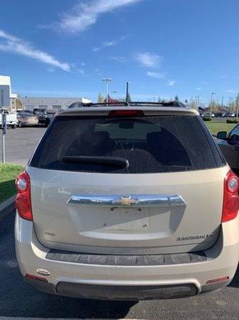 2011 Chevy Chevrolet Equinox LT w/1LT suv Gold Mist Metallic - cars for sale in Post Falls, MT – photo 3