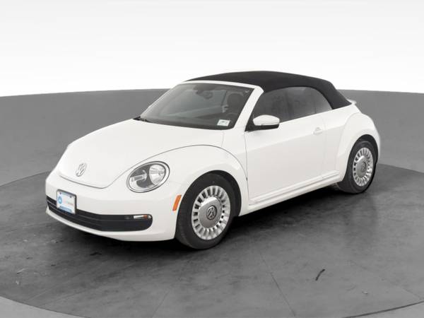 2016 VW Volkswagen Beetle 1.8T SE Convertible 2D Convertible White -... for sale in Satellite Beach, FL – photo 3