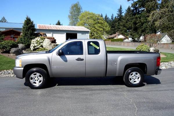 2007 Chevrolet Silverado 1500 LT1 Ext Cab 4WD 5 3L V8! GREAT for sale in PUYALLUP, WA – photo 5