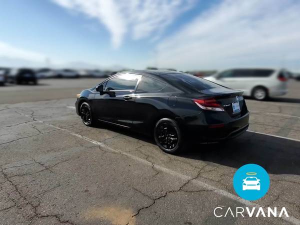 2014 Honda Civic LX Coupe 2D coupe Black - FINANCE ONLINE - cars &... for sale in Chico, CA – photo 7