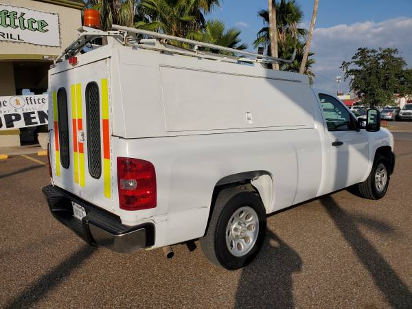 2008 CHEVY SILVERADO LONG 8' BED CAMPER WORK UTILITY SERVICE TRUCK -... for sale in McAllen, TX – photo 4