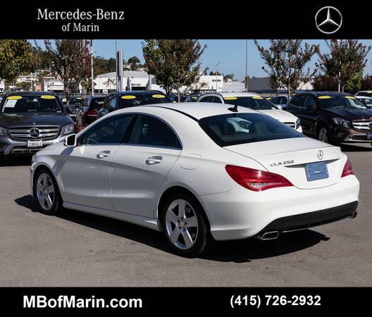 2016 Mercedes-Benz CLA250 Coupe -4P1663- Certified for sale in San Rafael, CA – photo 4
