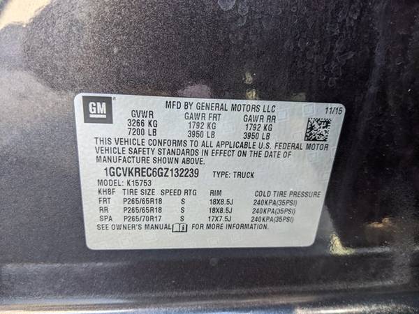 2016 Chevrolet Silverado 1500 LT 4x4 4WD Four Wheel SKU: GZ132239 for sale in Amarillo, TX – photo 23