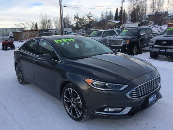 2017 Ford Fusion Titanium AWD 2.0L I4 Turbocharger - cars & trucks -... for sale in Anchorage, AK – photo 3
