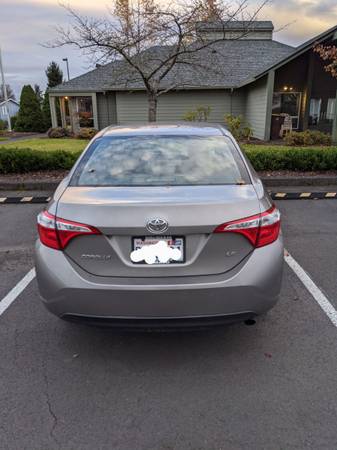 2015 Toyota Corolla - cars & trucks - by owner - vehicle automotive... for sale in Carrolls, OR – photo 3