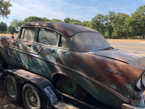 1956 Chevy Bel Air 4-door Post - cars & trucks - by owner - vehicle... for sale in Waco, TX – photo 5