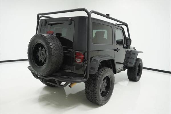 2009 *Jeep* *Wrangler* *4WD 2dr X* Black for sale in Webster, TX – photo 4