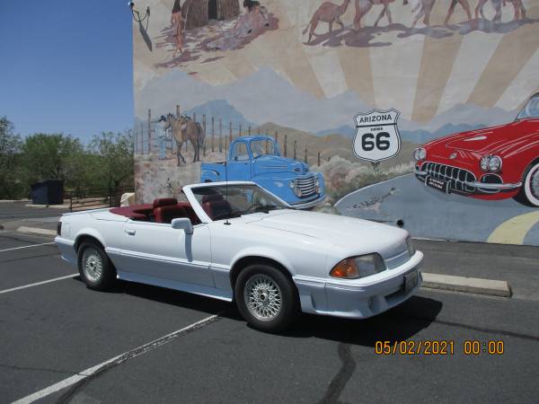 FOR SALE ! 1988FORD MUSTANG ASC MCLAREN TEN KNOWN TO EXIST - cars & for sale in Kingman, NV – photo 2