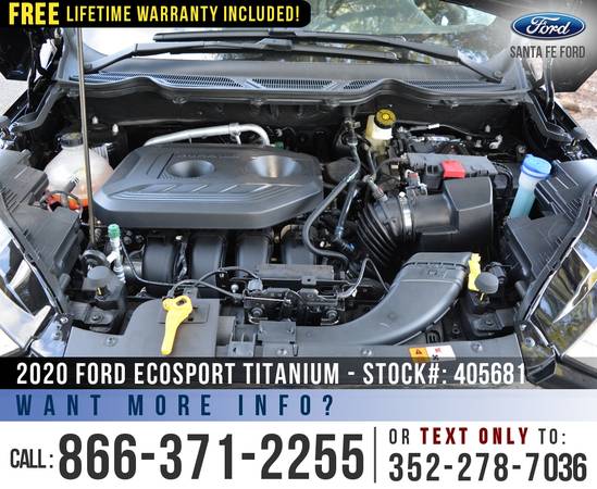 2020 FORD ECOSPORT TITANIUM SAVE Over 8, 000 off MSRP! for sale in Alachua, FL – photo 19