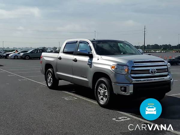 2017 Toyota Tundra CrewMax SR5 Pickup 4D 5 1/2 ft pickup Silver - -... for sale in Point Edward, MI – photo 16
