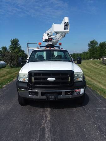 42' 2006 Ford F550 Diesel Versalift Bucket Boom Lift Service Truck for sale in Hampshire, IA – photo 19