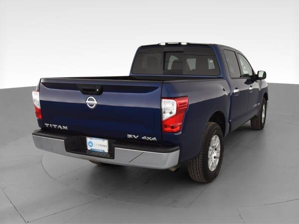 2019 Nissan Titan Crew Cab SV Pickup 4D 5 1/2 ft pickup Blue -... for sale in Arlington, District Of Columbia – photo 10