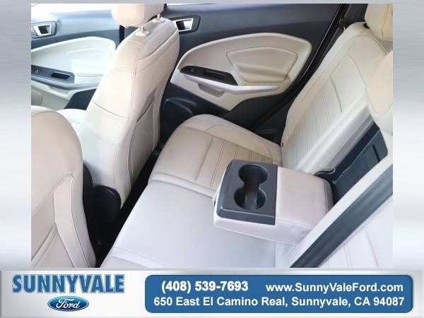 2018 Ford Ecosport Titanium - - by dealer - vehicle for sale in Sunnyvale, CA – photo 16