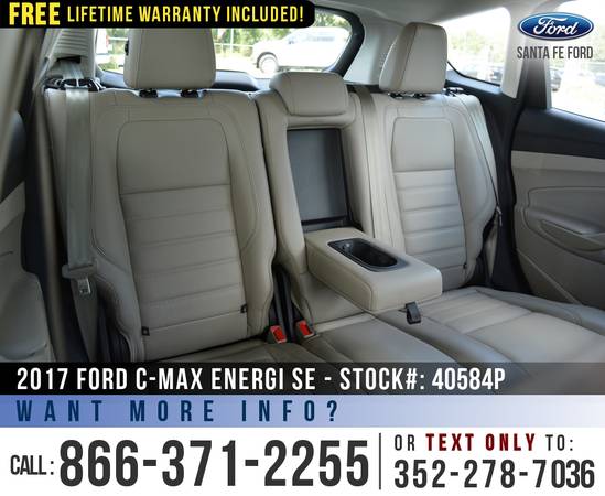 *** 2017 Ford CMax Energi SE *** SYNC - Cruise Control - Camera -... for sale in Alachua, GA – photo 19