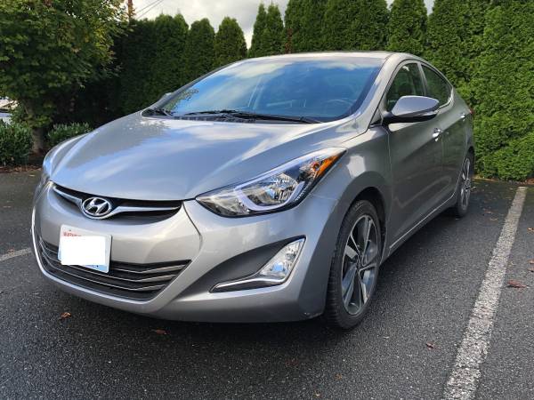 ~ * ~ 2016 HYUNDAI ELENTRA LIMITED * 63100 miles ~ * ~ - cars &... for sale in Marysville, WA – photo 2