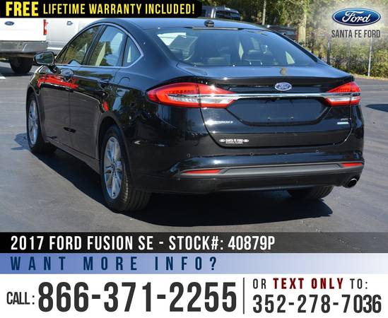 *** 2017 Ford Fusion SE *** Backup Camera - Ecoboost - Bluetooth -... for sale in Alachua, FL – photo 5