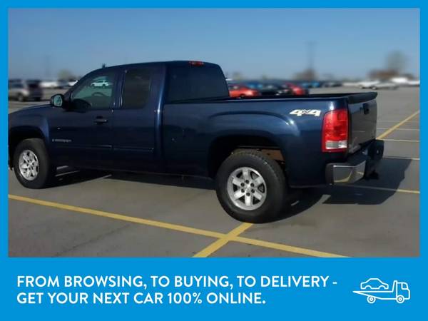 2009 GMC Sierra 1500 Extended Cab SLE Pickup 4D 6 1/2 ft pickup Blue for sale in Long Beach, CA – photo 5